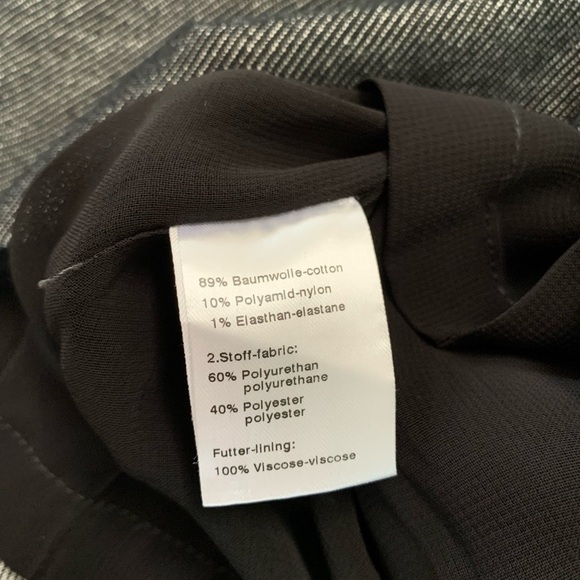 Akris Punto Black Gray Sleeveless Dress Size 14 - Picture 14 of 17